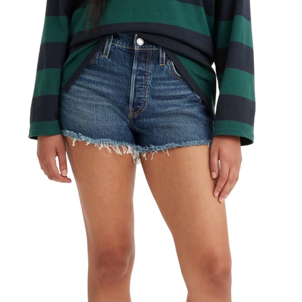 Levi's 501 Blue Jean Shorts